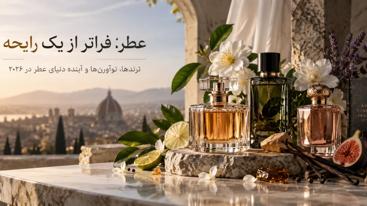 ترندهای عطر و ادکلن در 2026؛ آینده صنعت عطر چگونه تغییر می‌کند؟