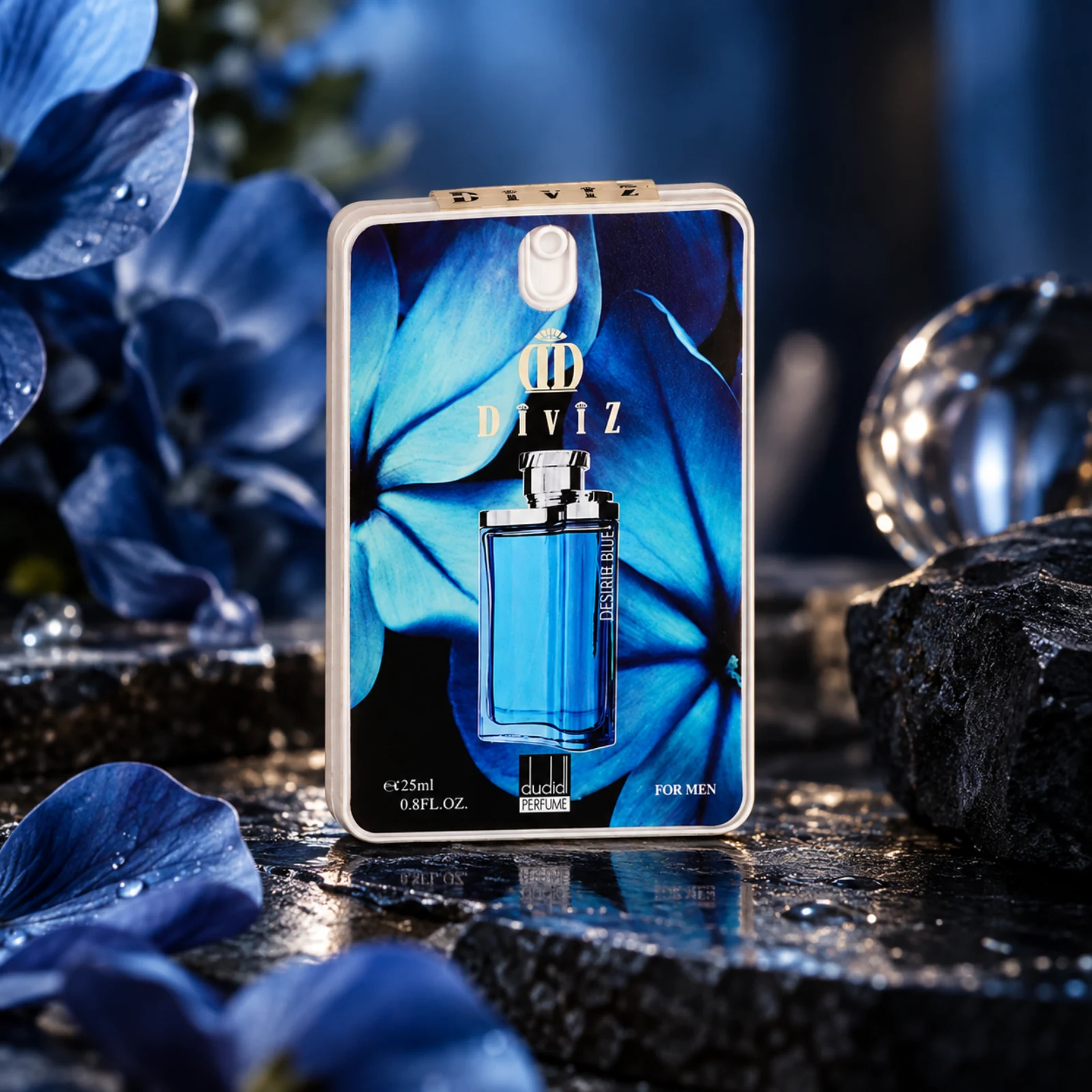 عطر دانهیل دیزایر بلو مردانه Dunhill Desire Blue for Men حجم 25 میل
