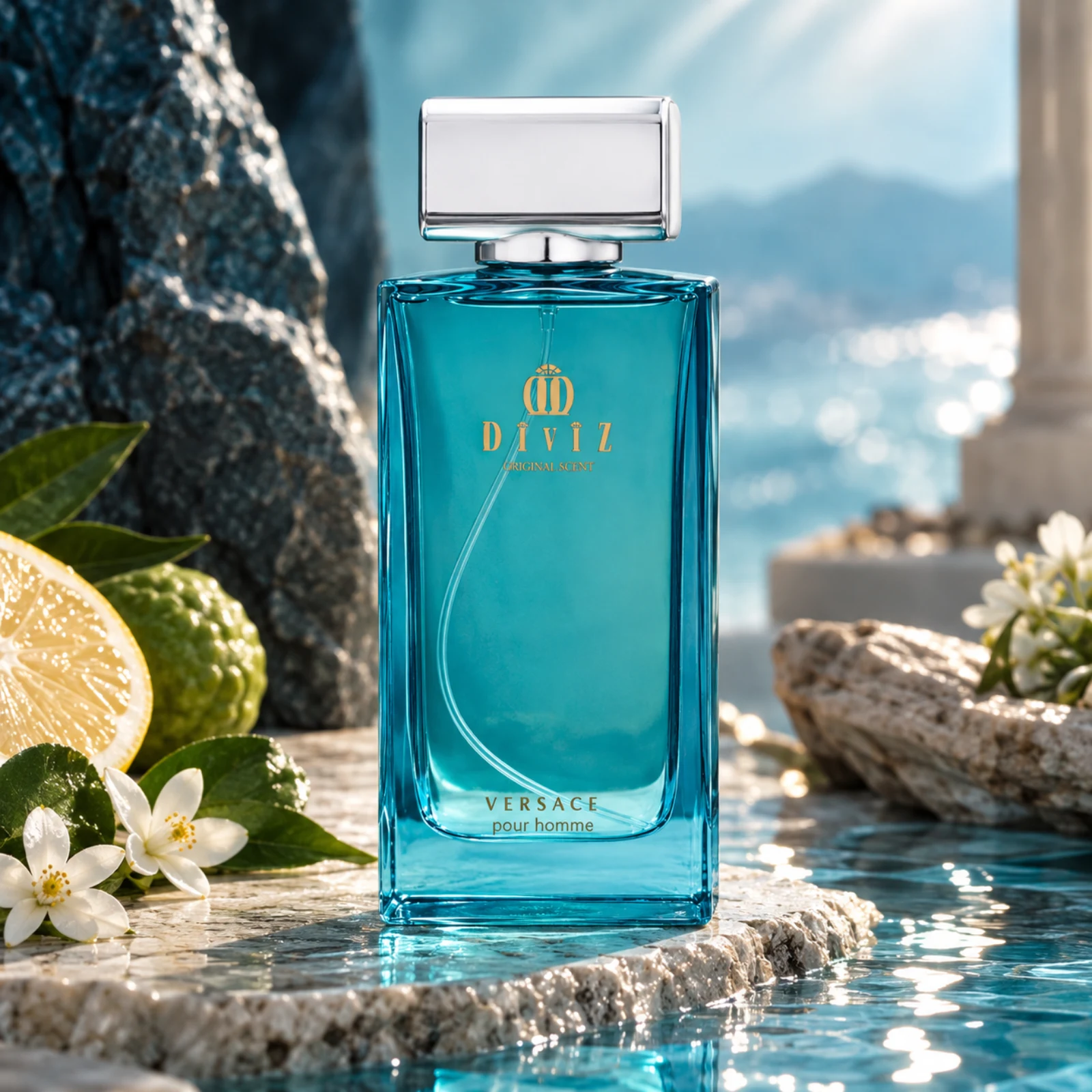 ادکلن ورساچه پورهوم مردانه Versace Pour Homme for Men حجم 100 میل