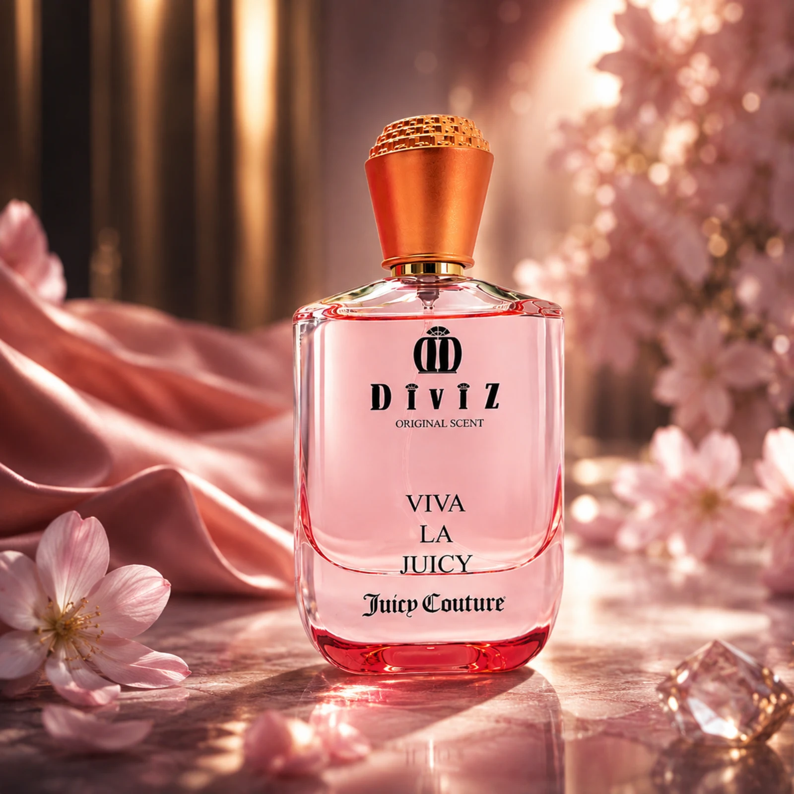 ادکلن جویسی کوتور ویوا لا جویسی زنانه Juicy Couture Viva la Juicy for Women حجم 100 میل