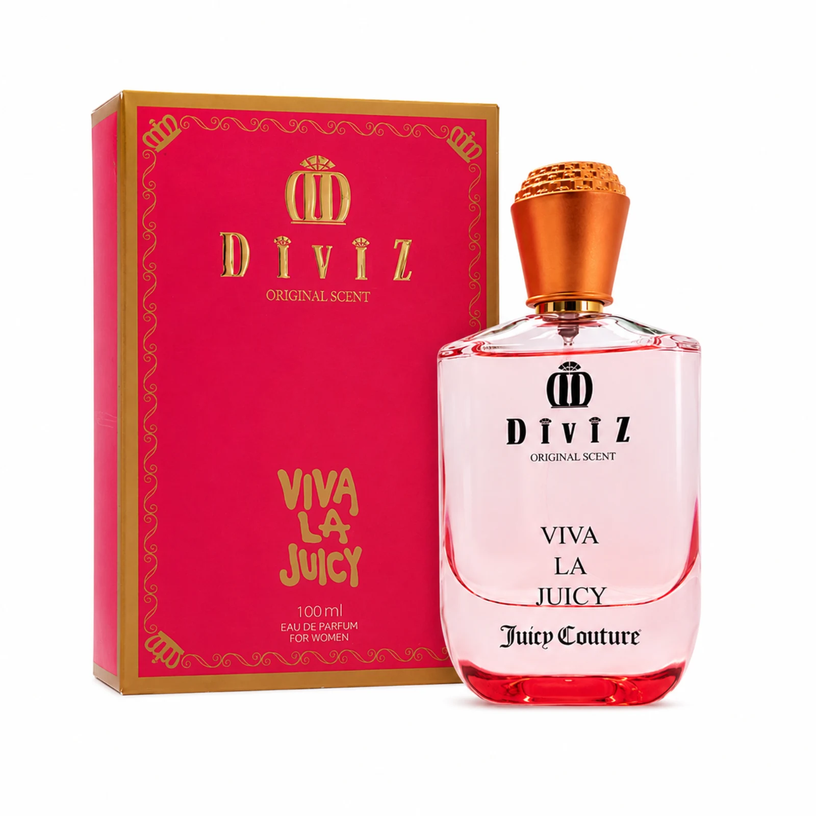 ادکلن جویسی کوتور ویوا لا جویسی زنانه Juicy Couture Viva la Juicy for Women حجم 100 میل