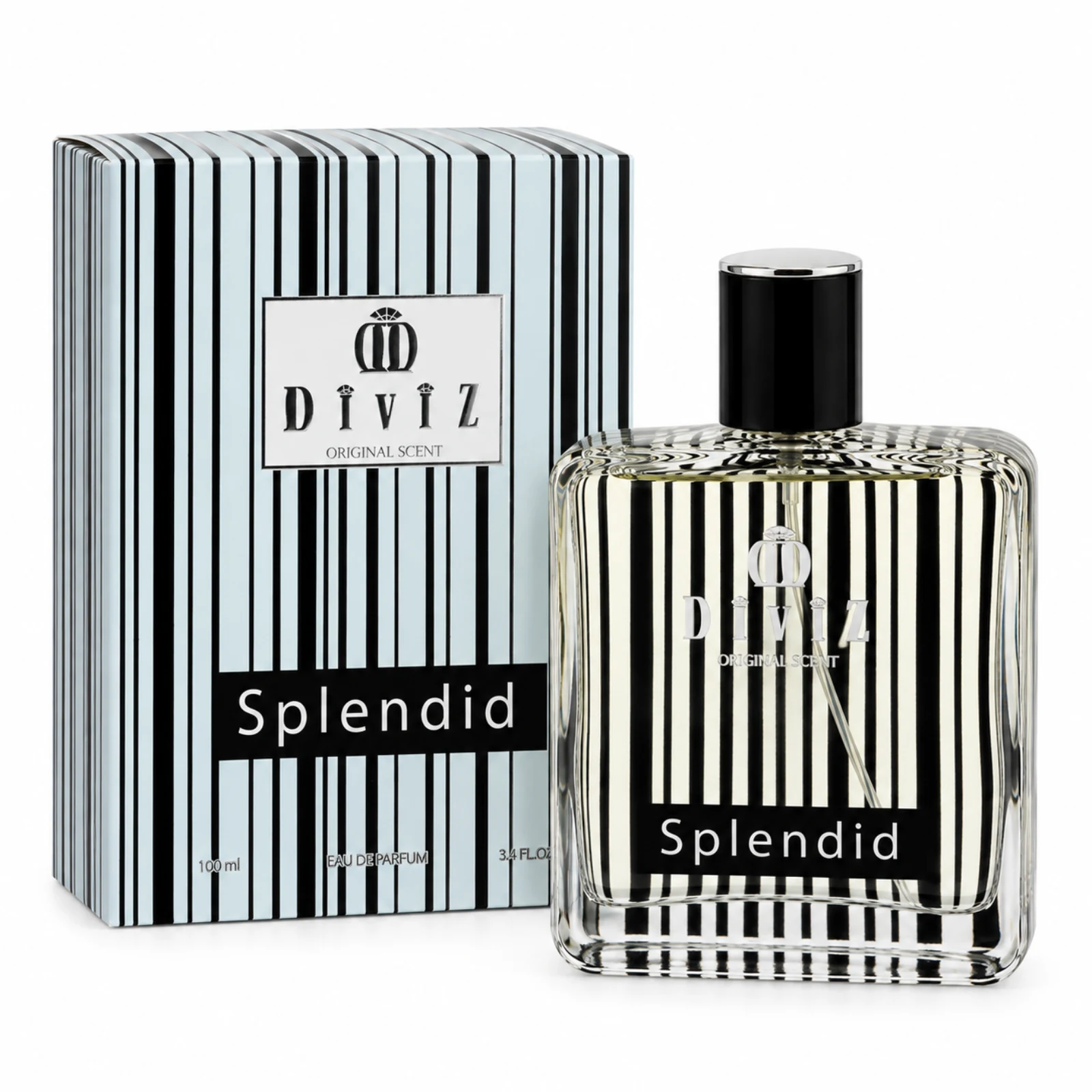 ادکلن سریس اسپلندور بلک مردانه Seris Splendor Black for Men حجم 100 میل