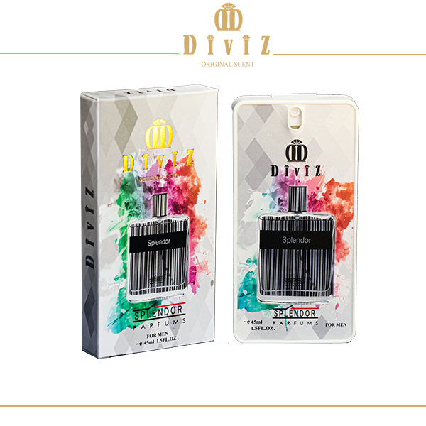 ادکلن سریس اسپلندور بلک مردانه Splendor Black for Men حجم 40 میل