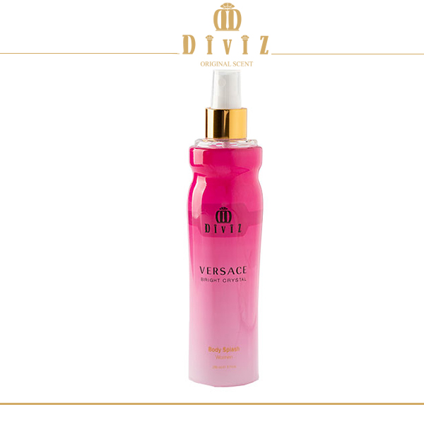 بادی اسپلش ورساچه کریستال برایت زنانه Versace Bright Crystal Body Splash For Women حجم 300 میل