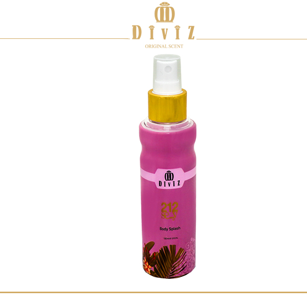 بادی اسپلش کارولینا هررا 212 سکسی زنانه Carolina Herrera 212 Sexy body splash for Women حجم 150 میل