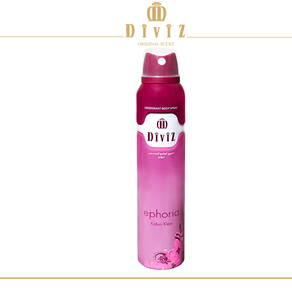 اسپری دئودورانت کلوین کلین ایفوریا زنانه Calvin Klein Euphoria spray deodorant for Women حجم 200 میل