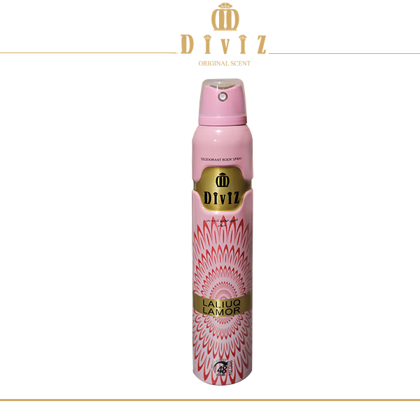 اسپری دئودورانت لالیک لامور زنانه Lalique L’Amour deodorant spray for Women حجم 200 میل