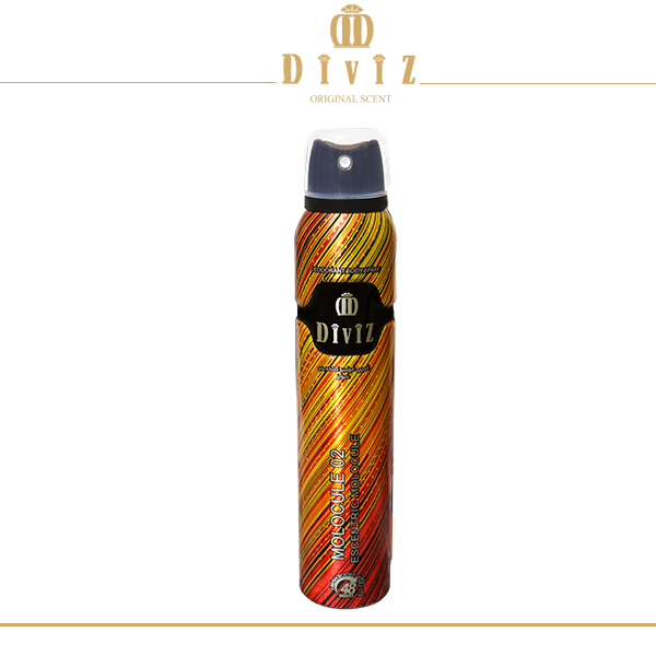 اسپری دئودورانت مولکول 02 زنانه و مردانه Molecule 02 deodorant spray for Men and Women حجم 200 میل