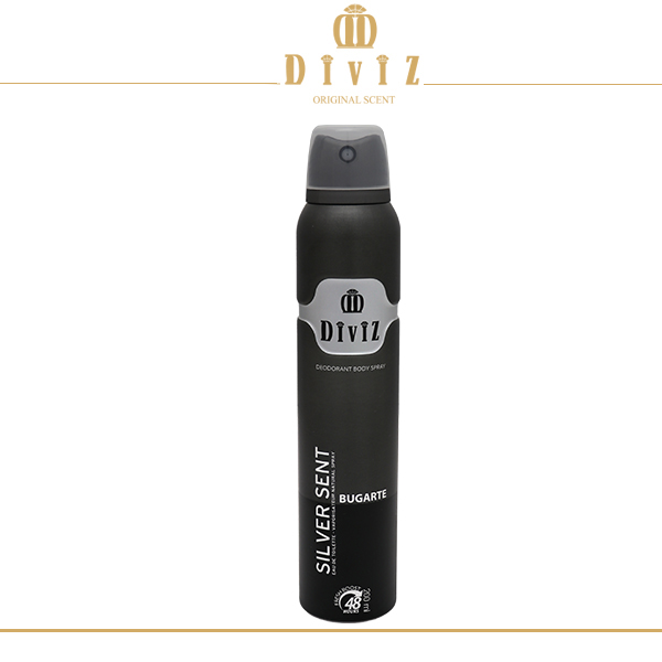 اسپری دئودورانت جکس بوگارت سیلور سنت مردانه Jacques Bogart Silver Scent doeodrant spray for Men حجم 200 میل